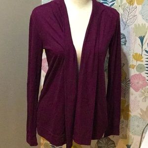 Banana Republic purple cardigan